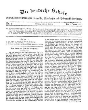 Was fordert die Zeit von der Schule? : (Fortsetzung)