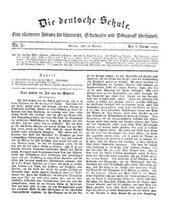 Was fordert die Zeit von der Schule? : (Fortsetzung)