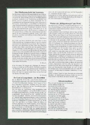 Der Obstbaumschnitt hat begonnen.