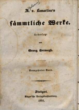 A. von Lamartine's sämmtliche Werke, 19. Geschichte der Girondisten ; 5