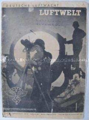 Fachzeitschrift "Luftwelt" u.a. über die deutsche Luftwaffe im Kriegsjahr 1941