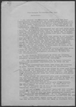 Birkmannsweiler mit Höfen-Baach: Visitationsbericht (Beibericht) mit Pfarrbericht 1940