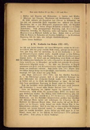 § 36. Constantin dem Großen (312-337)