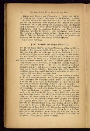 § 36. Constantin dem Großen (312-337)