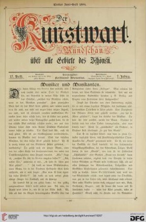 Heft 17 (1. Juniheft 1894)