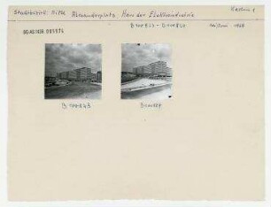 Alexanderplatz, Hoch- und Tiefbauaufnahmen. Berlin, Mitte, Alexanderplatz