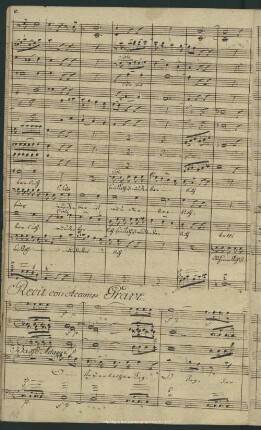 [O feierlicher Tag]: Recit. [Basso] con Accomp.