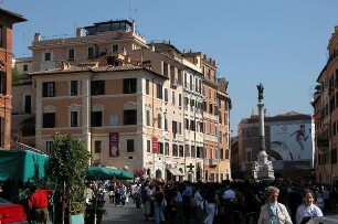 Rom - Piazza di Spagna : Piazza di Spagna. Aufgenommen in Rom im April 2004