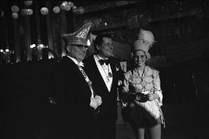 Prunksitzung des Karlsruher Carneval-Clubs KCC im Großen Saal der Stadthalle.