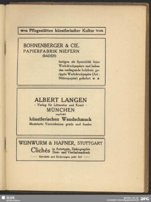 Werbeanzeige