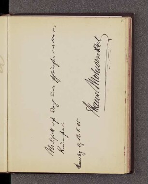 Hans Mohwinkel. – Hamburg, 12.05.1905