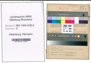 Entnazifizierung Hermann Keienburg , geb. 13.03.1895 (Geschaeftsfuehrer)