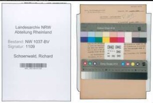 Entnazifizierung Richard Schoenwald , geb. 21.05.1892 (Forstmeister)