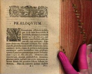 Johannis Festingii ... Disputatio iuridica de artificiis advocatorum, von Advocaten-Griffgen, Fündgen, etc. : in illustri acad. Rostochiensi anno MDCLXXXVIII habita