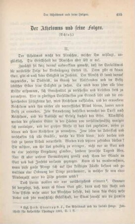 495-515 Der Atheismus und seine Folgen : Schluß