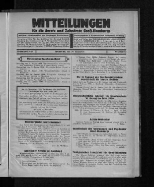 Jahrgang 1929, Hamburg, den 29. Dezember, Nummer 52