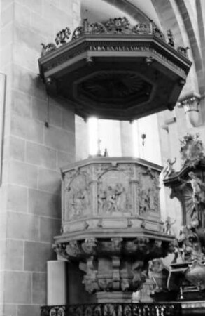 Trier: Kanzel im Dom