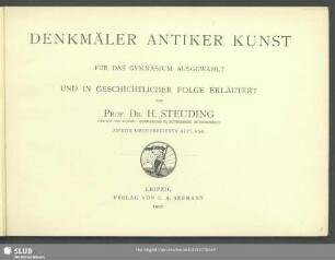 Denkmäler antiker Kunst
