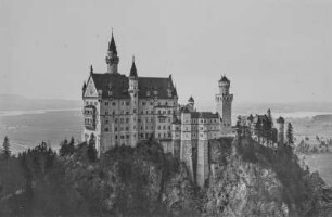 Schloss Neuschwanstein (Österreichreise Leonhardt 1930)