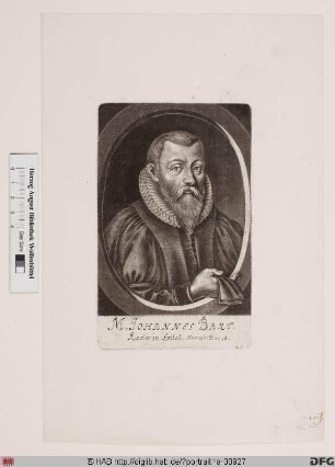 Bildnis Johannes Bart (lat. Barba)