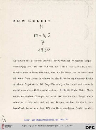 Zum Geleit