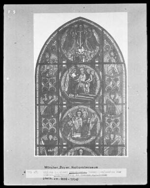Skizze zu einem romanischen Medaillonfenster der ehem. Stiftskirche zu Bücken an der Weser