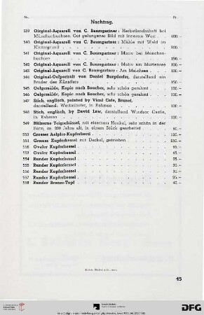 Nachtrag (Nr. 539-558)