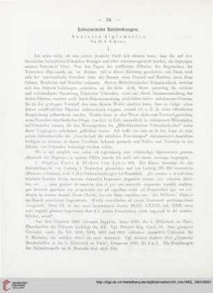 Analecta diplomatica