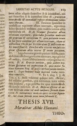 189-206, Thesis XVII