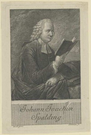Bildnis des Johann Joachim Spalding