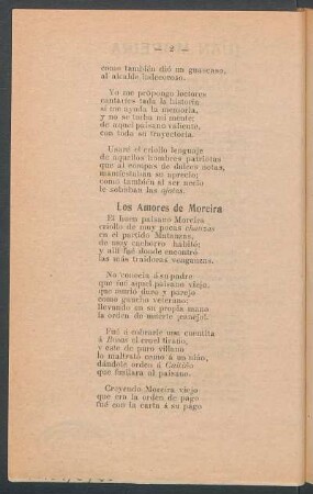 Los amores de Moreira