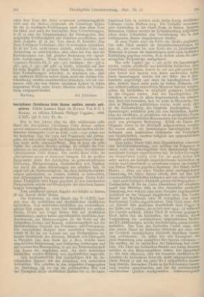 303-310 [Rezension] Rossi, Joannes Bapt. de (Ed.), Inscriptiones Christianae Urbis Romae septimo saeculo antiquiores. Vol. II, pars 1