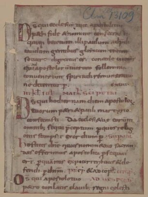 Sacramentarium Gregorianum - BSB Clm 29300(16