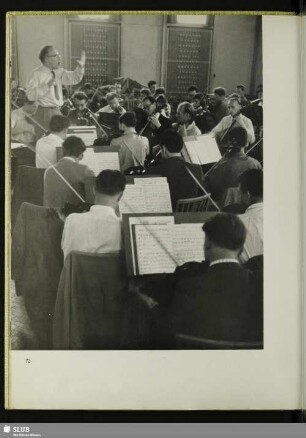 73 Orchesterprobe in der Musikhochschule