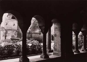 Bonn, Münster : Bonn. Münster Sankt Martin. Kreuzgang (Mitte 12. Jahrhundert)