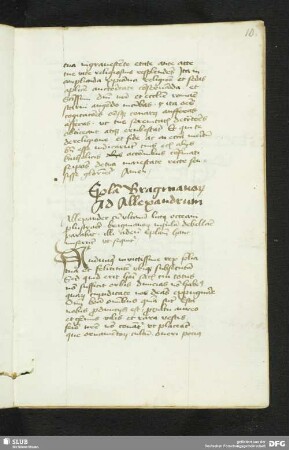 10r-12v: Briefwechsel Alexanders des Großen mit den Brahmanen