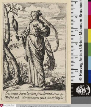 Seientia Sanctorum prudentia.