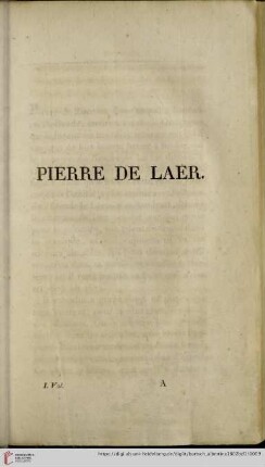 Pierre de Laer
