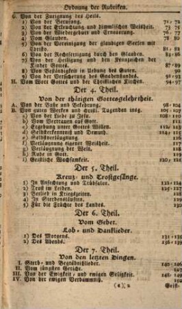 Neu-verbessertes Kirchen-Gesangbuch, 2 : Verfassend die vornehmsten Glaubenslehren und Lebenspflichten, In 150 auserlesenen Geistreichen Liedern Doctoris Martini Lutheri, ...