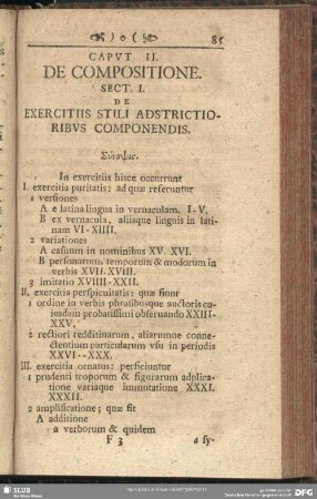 Caput II. De Compositione