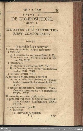 Caput II. De Compositione