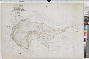 Valbert (Meinerzhagen), Zusammenlegung Vestenberg, Übersichtskarte