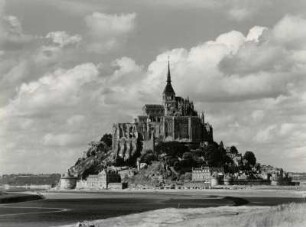 Blick Richtung Mont St. Michel, Normandie