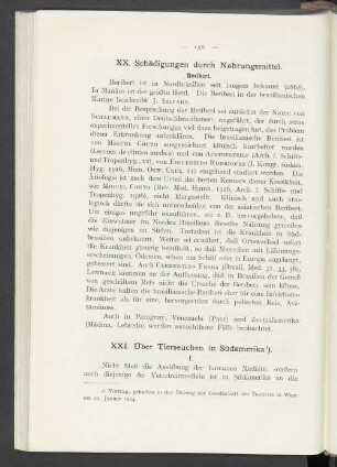 XX. Schädigungen durch Nahrungsmittel