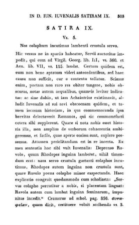 Satira IX.