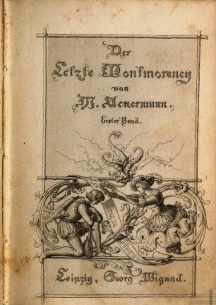 Der letzte Montmorency, 1