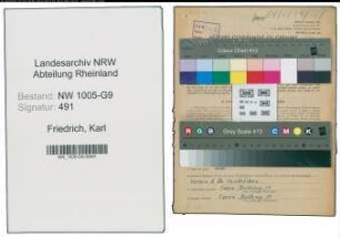 Entnazifizierung Karl Friedrich , geb. 11.08.1899 (Bauunternehmer)