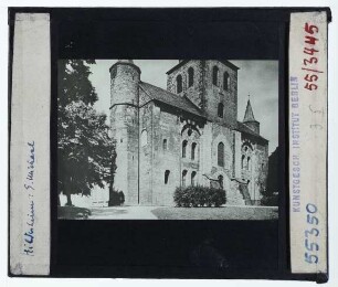 Hildesheim, St. Michael : Außenansicht von SO (Querhaus, Ostapsis abgebrochen)