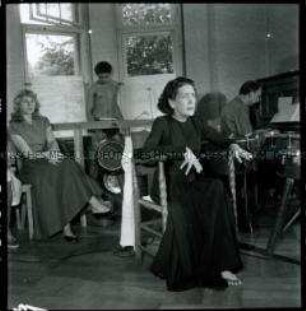 Die Tänzerin Mary Wigman