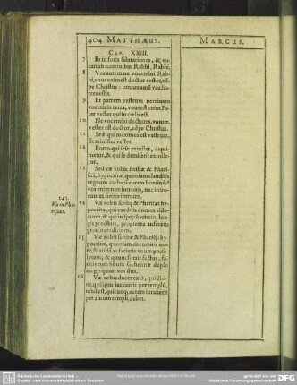 143. Vae in Pharisaeos